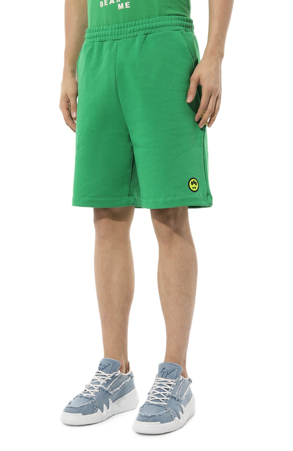 Хлопковые шорты BARROW, арт. S4BWMABE133, фото 3