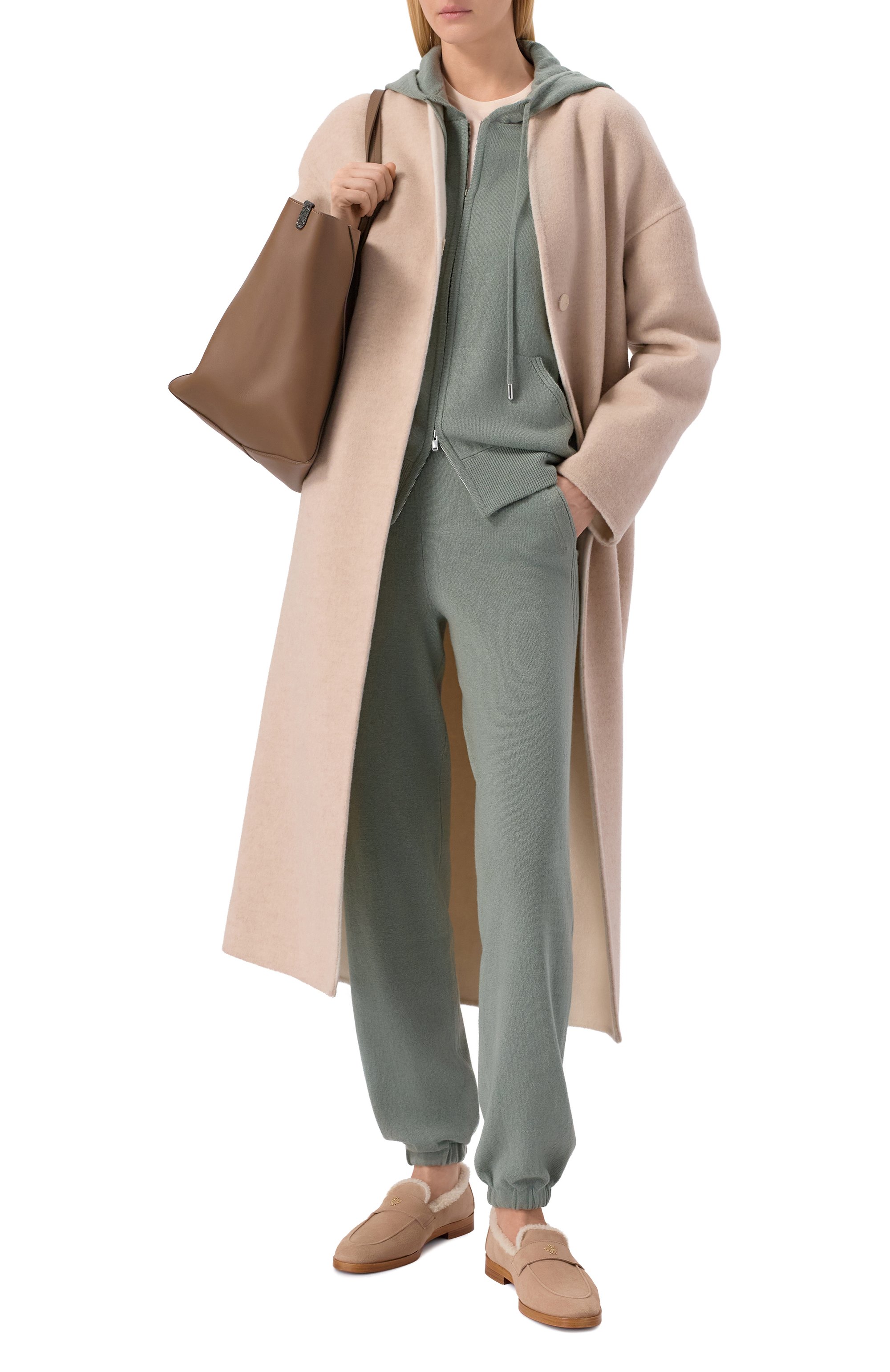 Джоггеры из шерсти и кашемира MVST, арт. M25.1MW.K013, фото 2