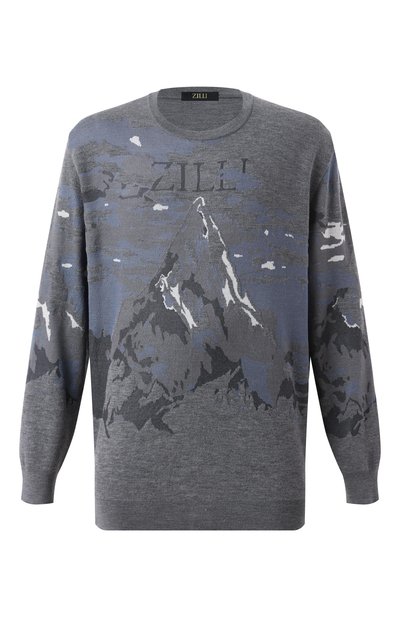 Мужской джемпер из шерсти и шелка ZILLI, арт. KRN001M0240VNMU00/64