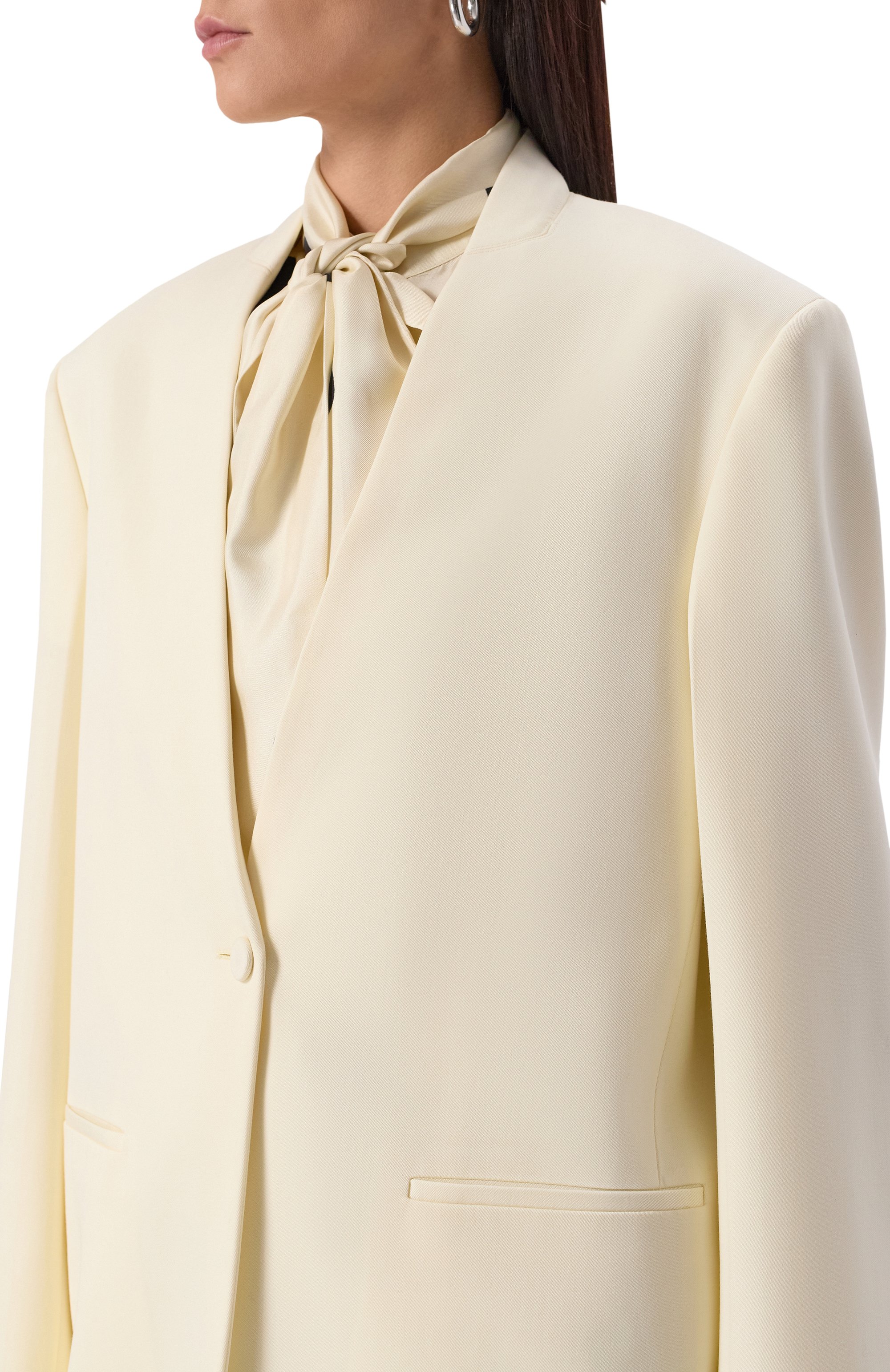 Шерстяной жакет JIL SANDER, арт. J04BN0108-J40021, фото 5