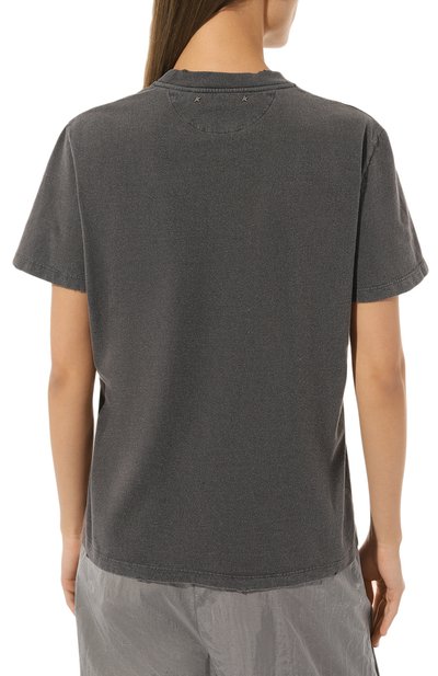 Хлопковая футболка GOLDEN GOOSE DELUXE BRAND, арт. GWP01220/P00067160318, фото 4