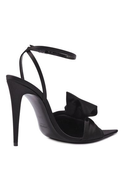 Текстильные босоножки dove 110 SAINT LAURENT, арт. 867309/9QNC4, фото 5