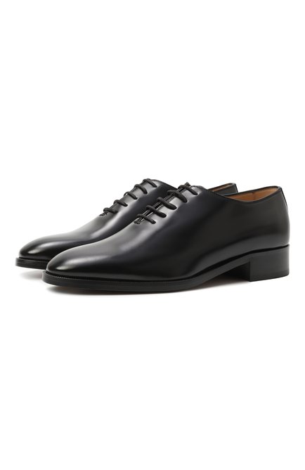 Мужские кожаные оксфорды VALENTINO, арт. 7Y2S0K39/NBK