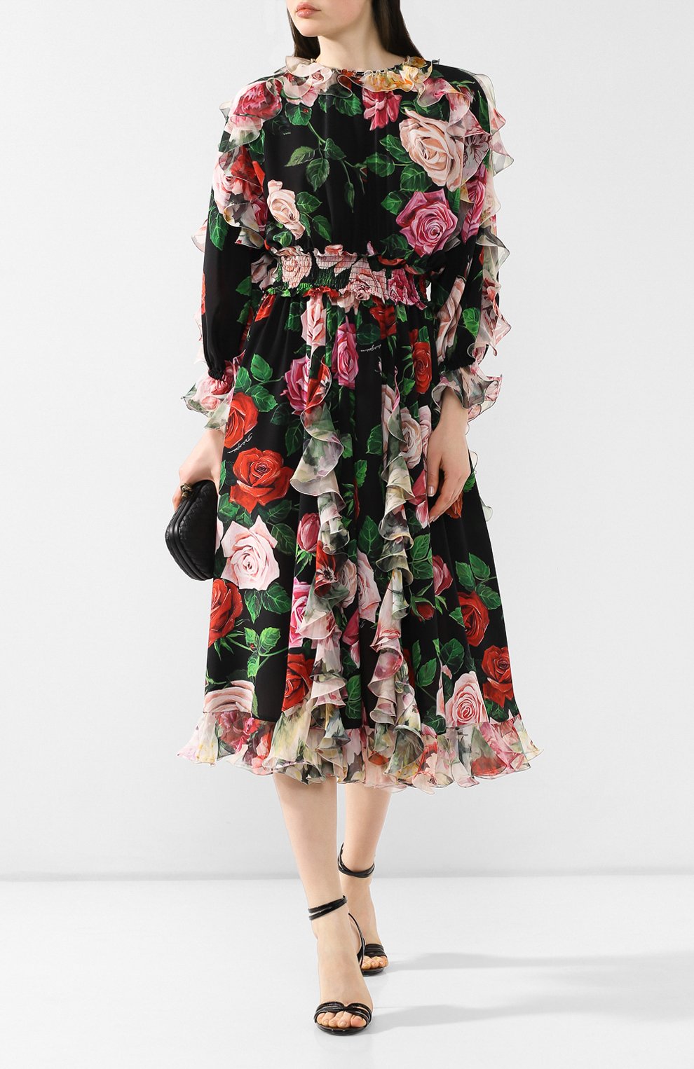Шелковое платье DOLCE & GABBANA, арт. F6C3WT/HS103, фото 2