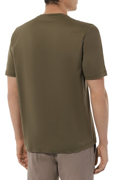 Хлопковая футболка ZILLI, арт. TSR001M0110VLIS00M, фото 4