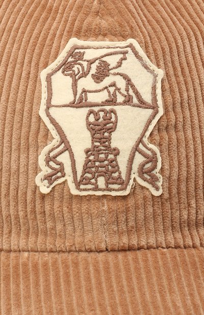 Вельветовая бейсболка BRUNELLO CUCINELLI, арт. BE233W307A, фото 3