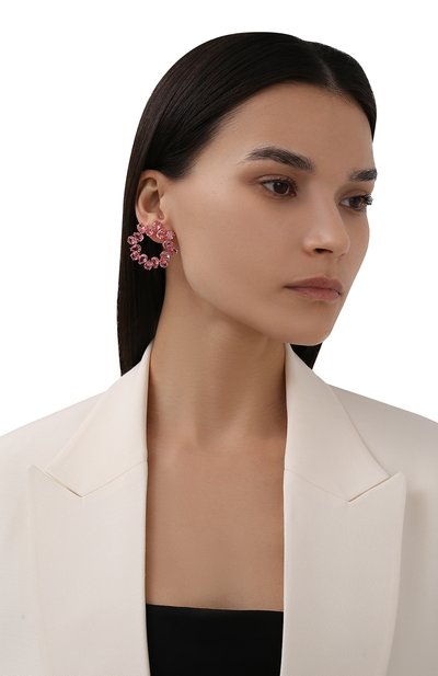 Серьги millenia SWAROVSKI розового цвета по цене 20810 руб., арт. 5614932, фото 2 Серьги millenia SWAROVSKI, арт. 5614932, фото 2