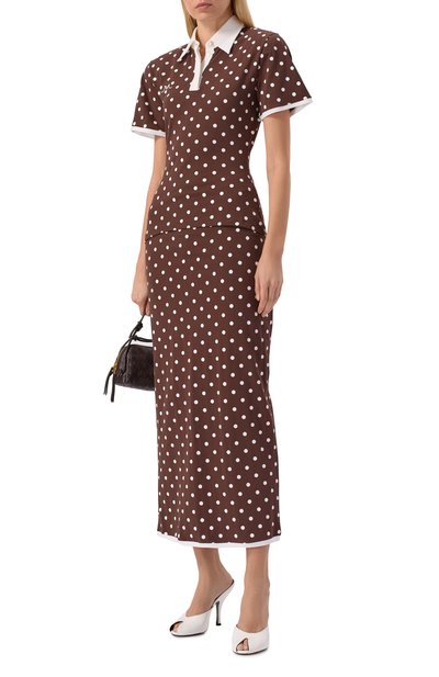 Хлопковая юбка ROWEN ROSE, арт. RR_J108_L_001, фото 2