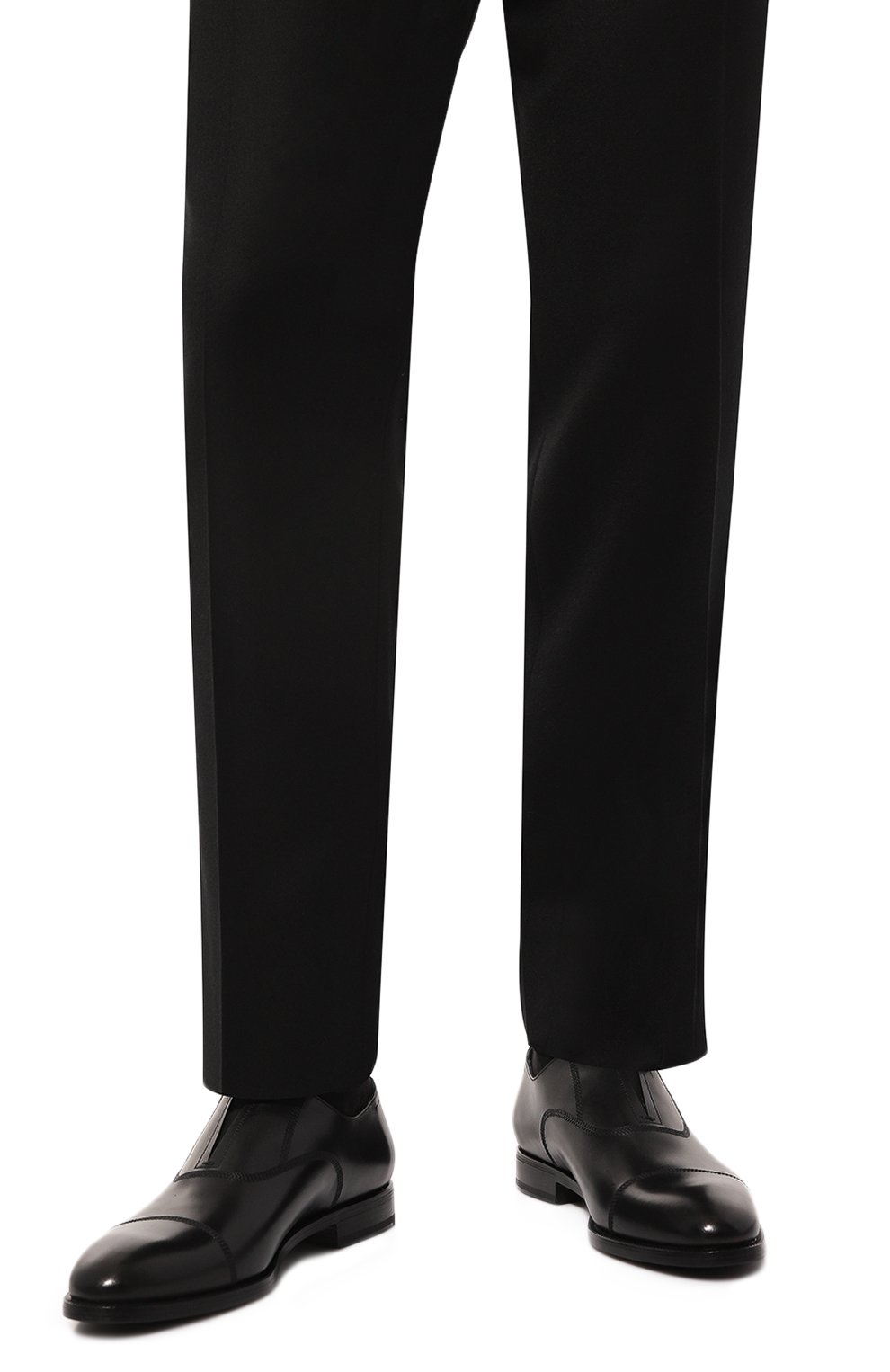 Кожаные оксфорды W.GIBBS, арт. 0570002/VIT B0X AER0, фото 3