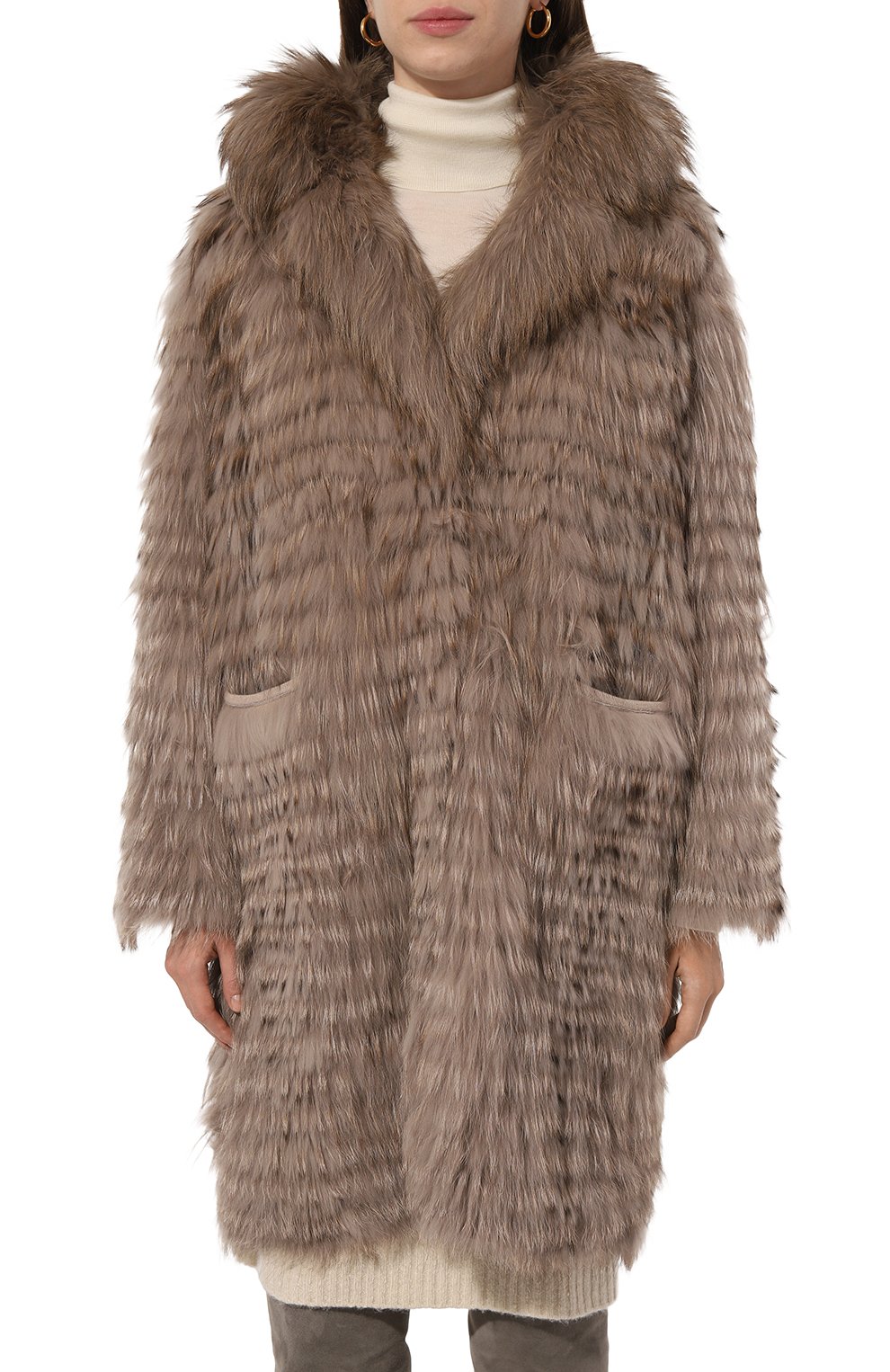 Двусторонняя шуба из лисы SIMONETTA RAVIZZA, арт. F04C0147F1, фото 3