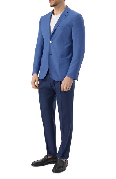 Шерстяной пиджак CORNELIANI, арт. 25X002-2518275, фото 3