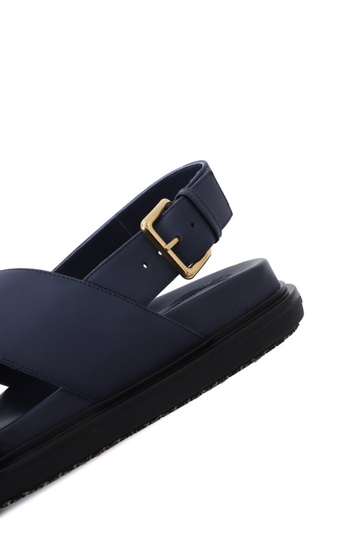 Кожаные сандалии Fussbett Marni FBMS015701/P3614 Синий  FBMS015701/P3614 Фото 7