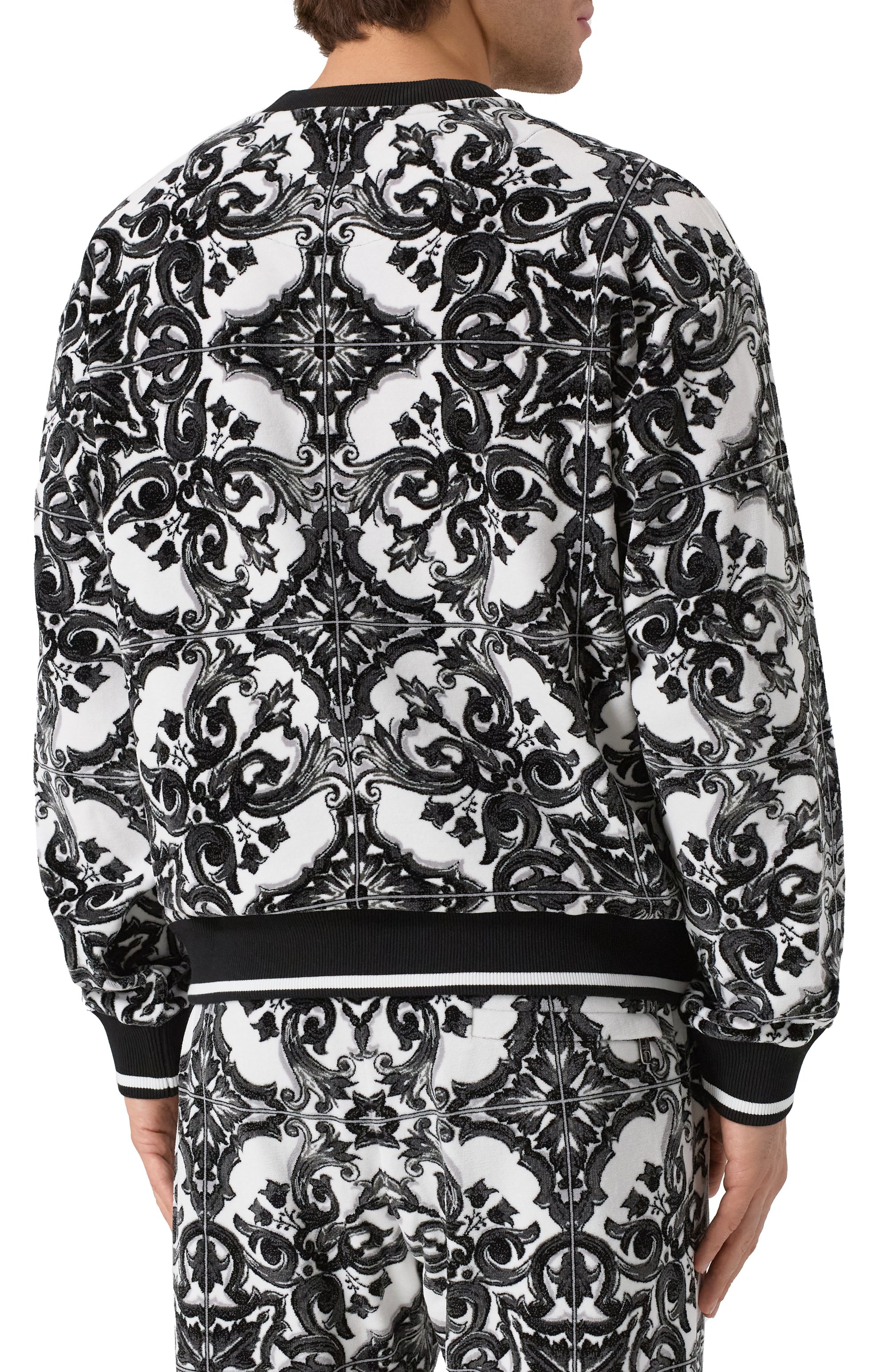 Хлопковый свитшот DOLCE & GABBANA, арт. G9AHST/HJMP9, фото 4