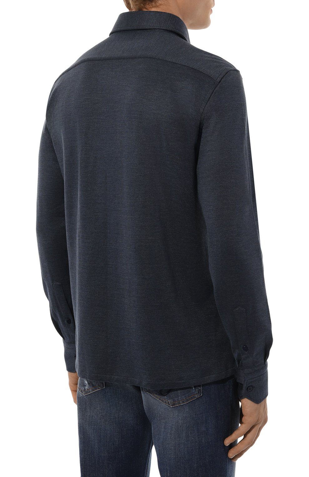 Рубашка из хлопка и шелка STEFANO RICCI, арт. CJ007518/TE2800, фото 4