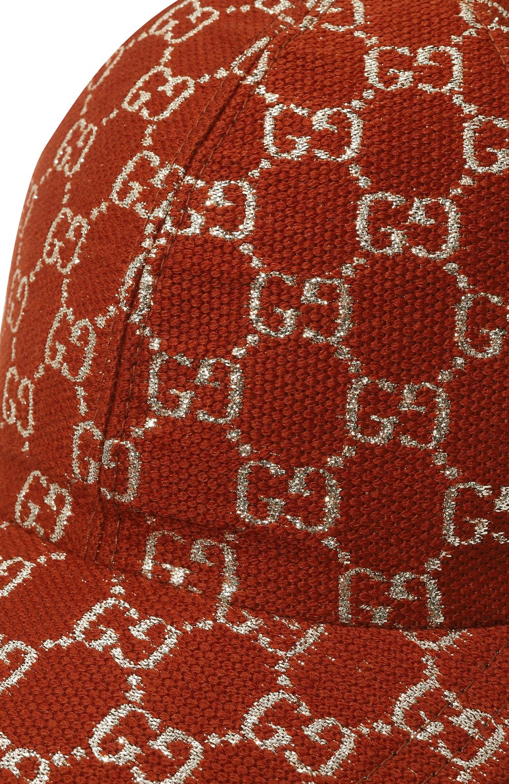 Бейсболка GUCCI коричневого цвета по цене 46900 руб., арт. 631953 3HK75, фото 4 Бейсболка GUCCI, арт. 631953 3HK75, фото 4