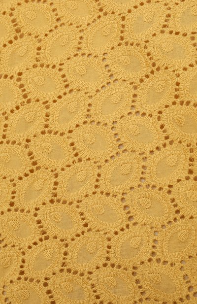 Хлопковое платье ZHANNA & ANNA желтого цвета по цене 12500 руб., арт. ZAY03032021, фото 3 Хлопковое платье ZHANNA & ANNA, арт. ZAY03032021, фото 3