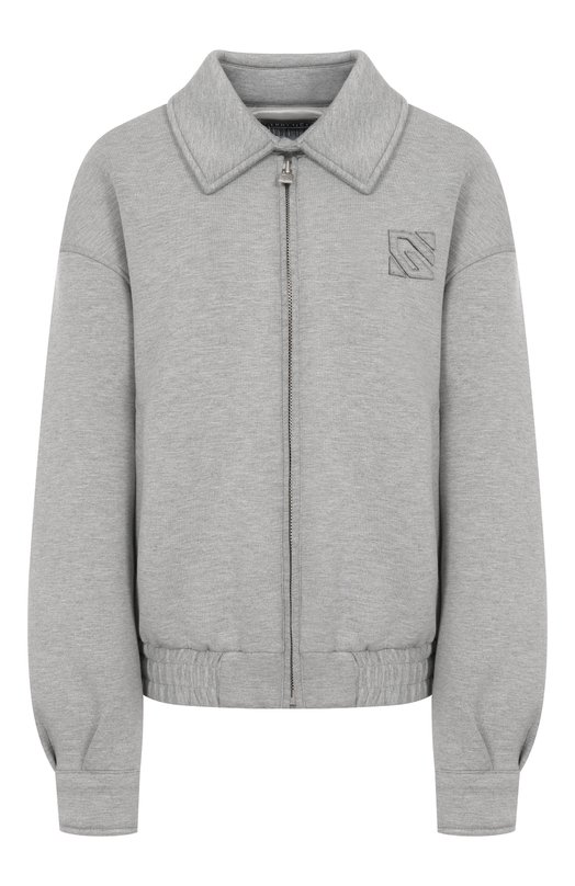 Бомбер из вискозы Giuseppe di Morabito 06PSB0365MR 16315 Серый 06PSB0365MR 16315