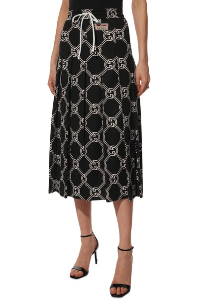 Плиссированная юбка GUCCI, арт. 681273/XJD1I, фото 3