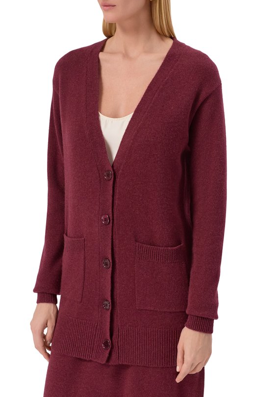 Кашемировый кардиган MVST M25.1MW.K409 Бордовый  M25.1MW.K409 Фото 3