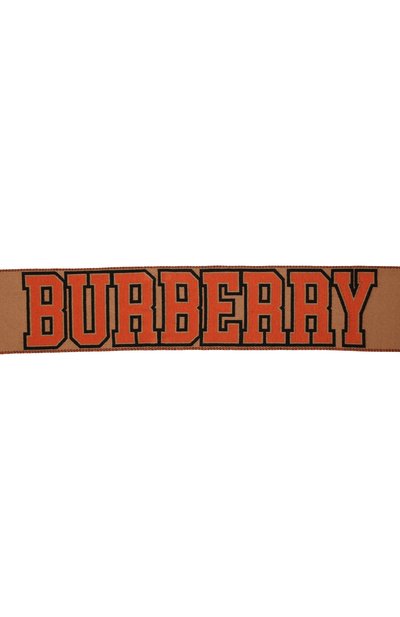 Шерстяной шарф BURBERRY бежевого цвета по цене 29950 руб., арт. 8030950, фото 3 Шерстяной шарф BURBERRY, арт. 8030950, фото 3