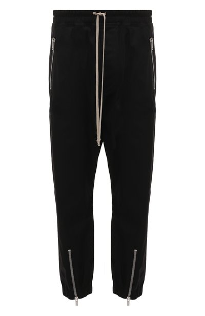Мужские хлопковые джоггеры RICK OWENS, арт. RU02D6370/TE