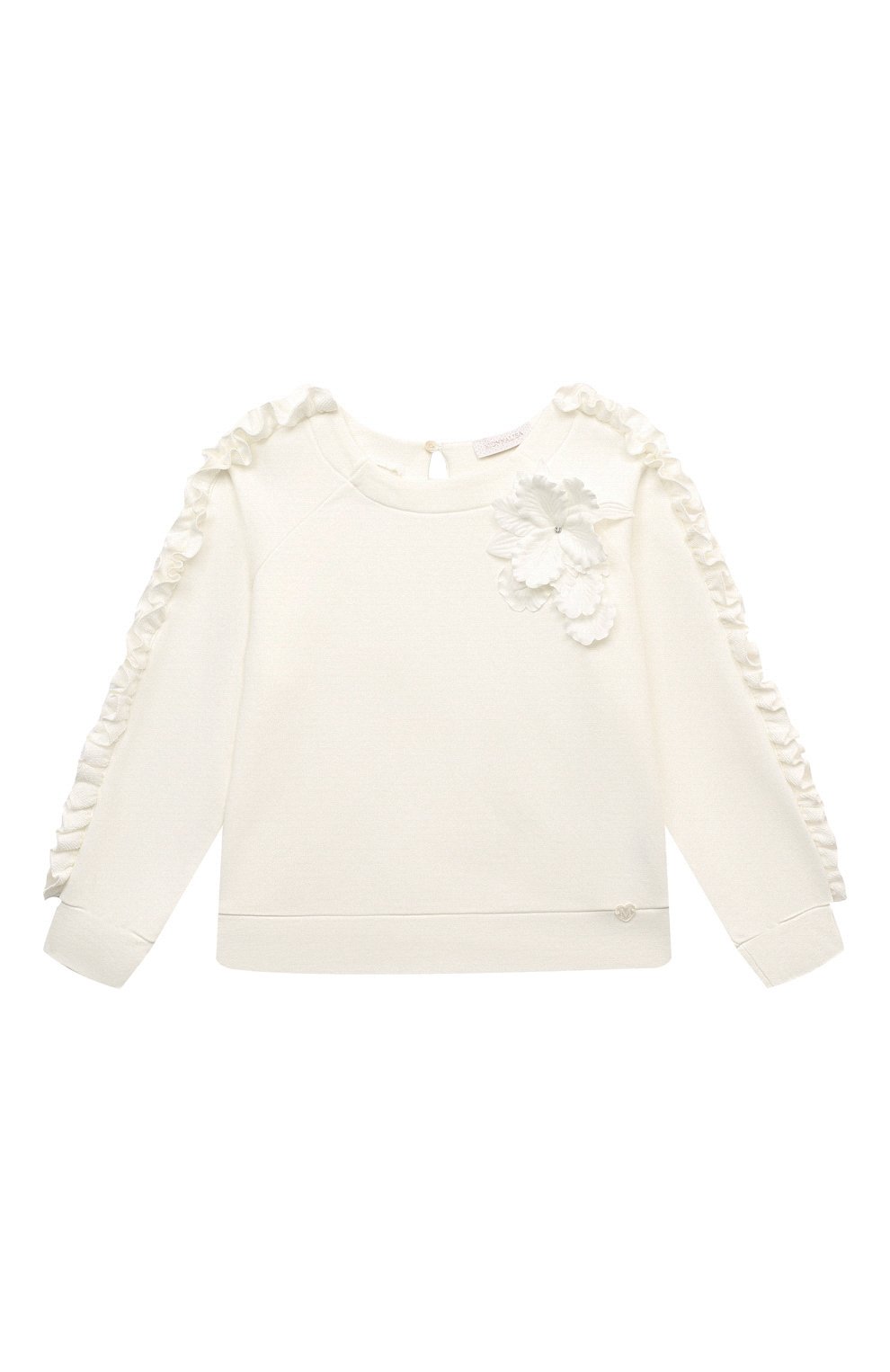 Хлопковый свитшот MONNALISA, арт. 79C600, фото 1