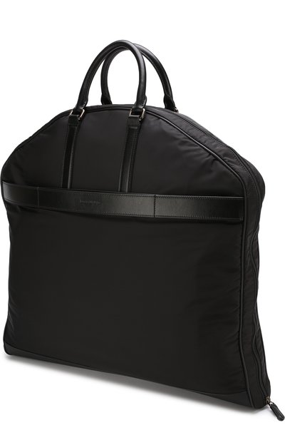 Текстильный кофр на молнии с кожаной отделкой ZEGNA, арт. C1247P-DPT, фото 3