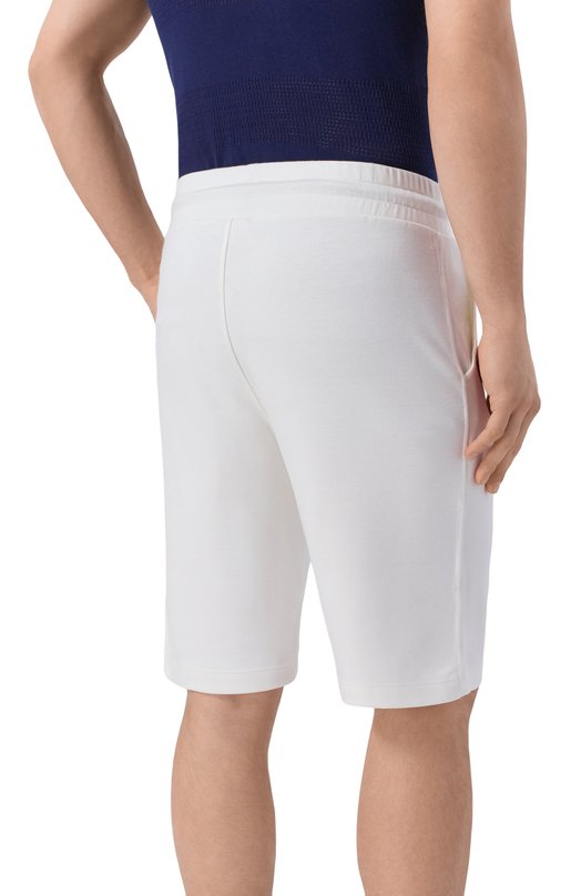 Шорты из вискозы Kiton UMM0751 Белый  UMM0751 Фото 4