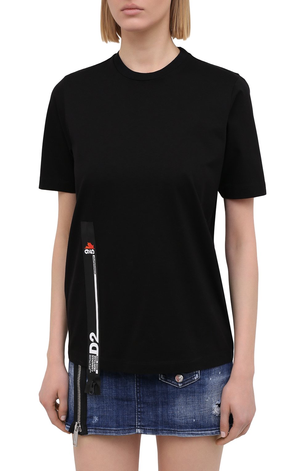 Хлопковая футболка DSQUARED2, арт. S75GD0178/S23009, фото 3