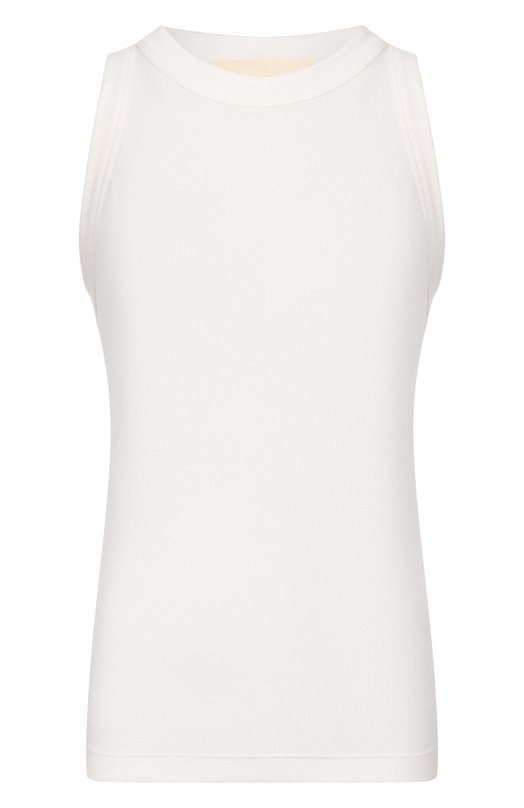 Майка из хлопка и шелка 12 STOREEZ 136695 Белый 136695