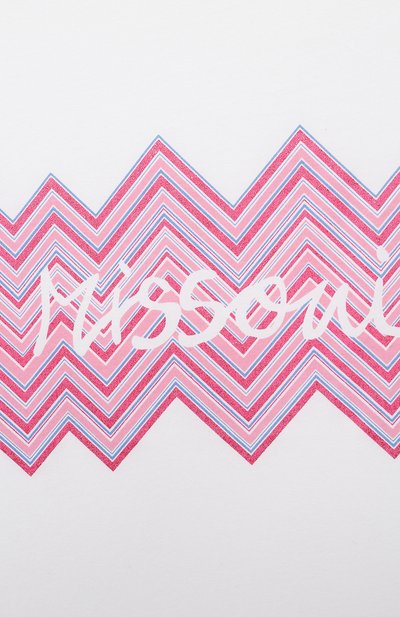 Хлопковая футболка MISSONI, арт. MU8A01/J0177/12-14, фото 3