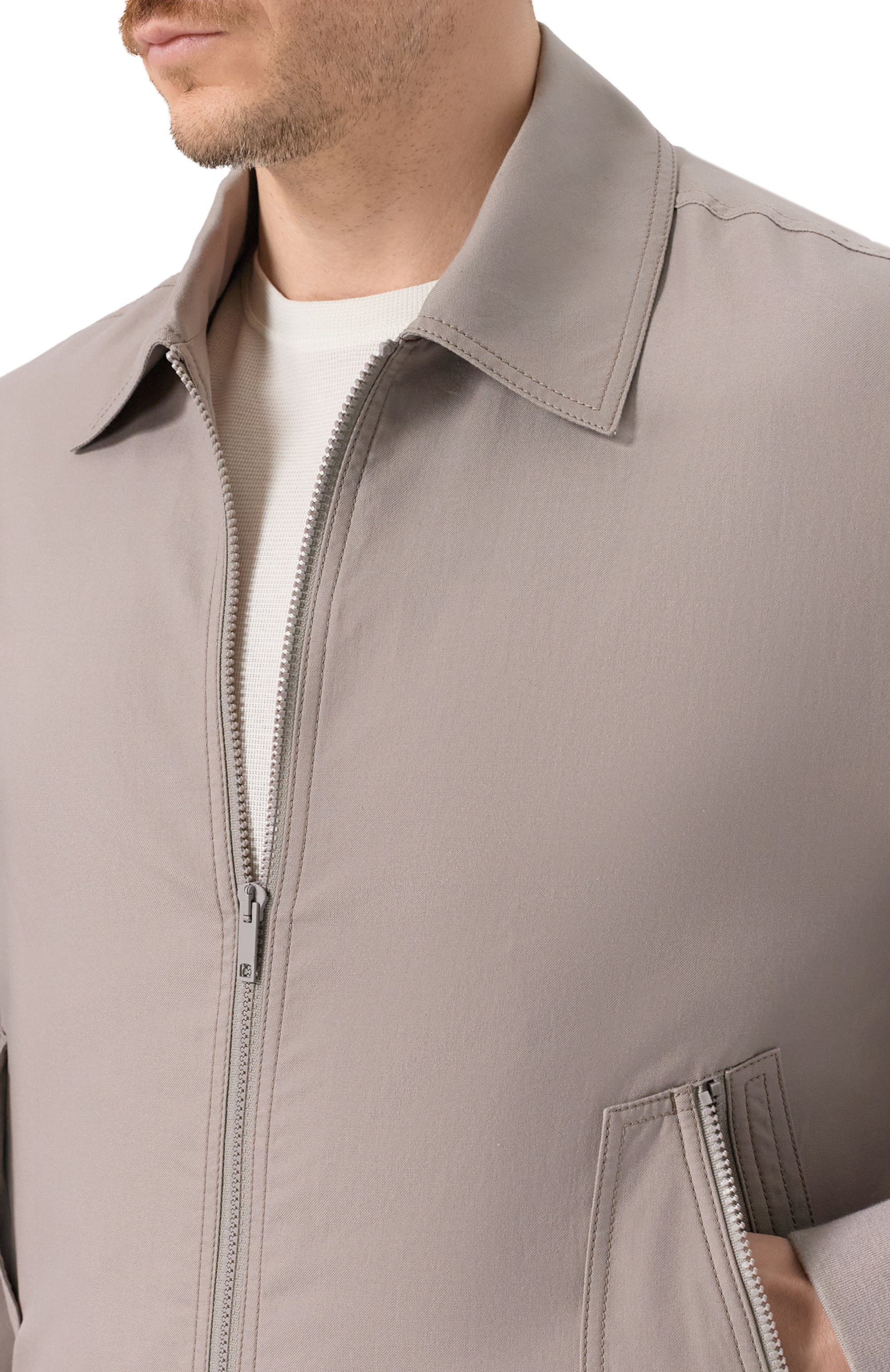 Бомбер из хлопка и шелка MVST, арт. 25E/X1P/0/0031/0207, фото 5