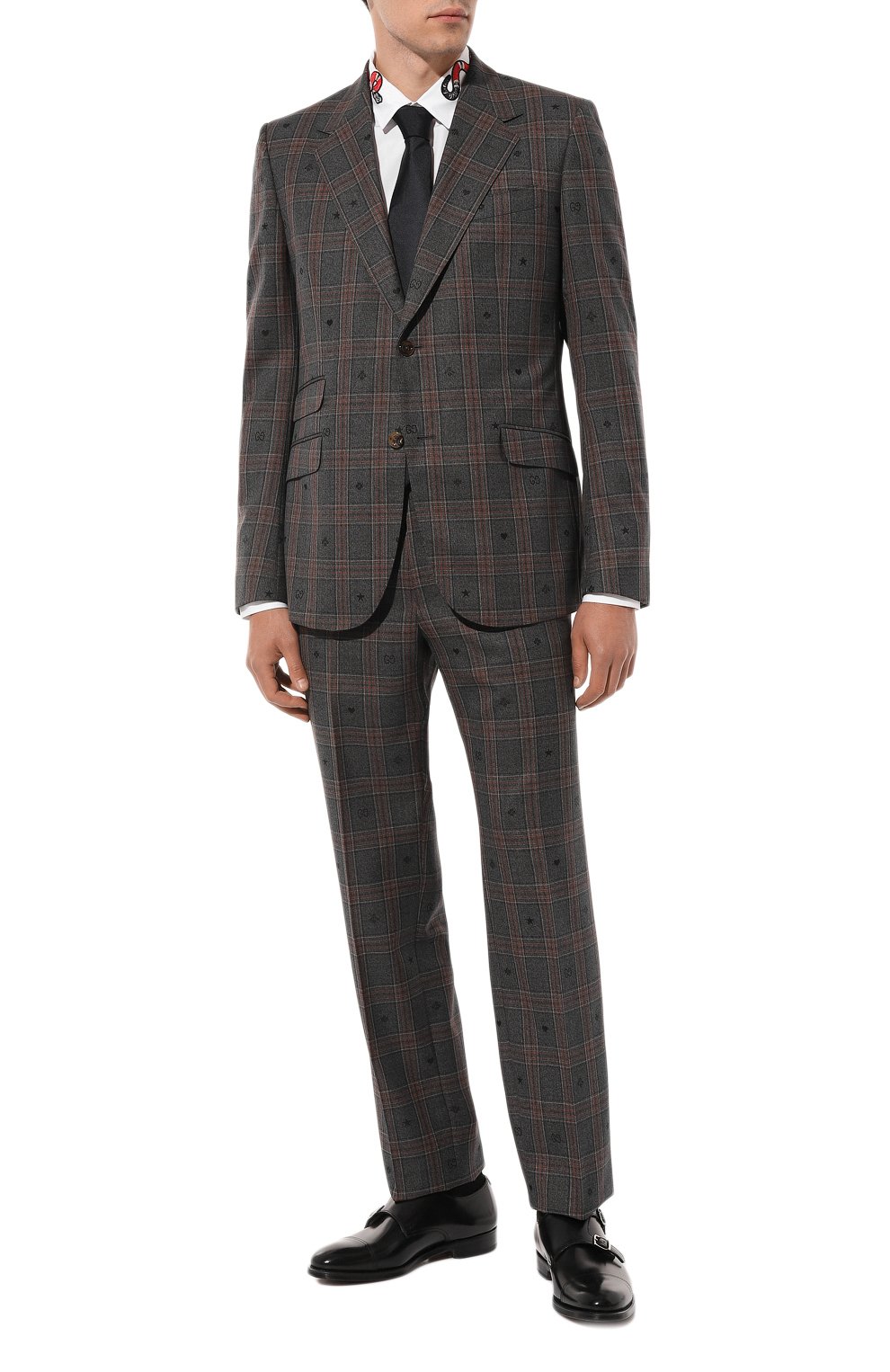 Хлопковая сорочка GUCCI, арт. 433550 Z309E, фото 2