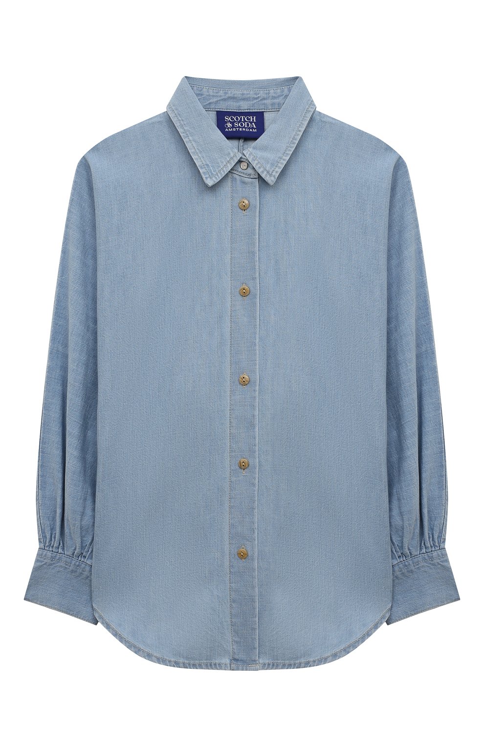 Хлопковая рубашка SCOTCH AND SODA, арт. 166999-22-FWGM-D20, фото 1