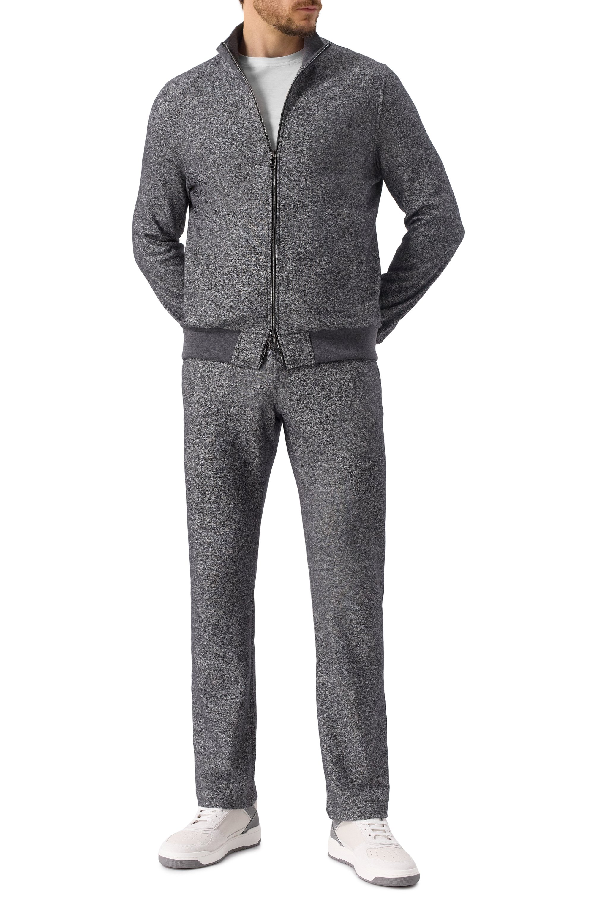 Кардиган из шерсти и шелка MVST темно-серого цвета по цене 158000 руб., арт. 17M468/SS00, фото 2 Кардиган из шерсти и шелка MVST, арт. 17M468/SS00, фото 2