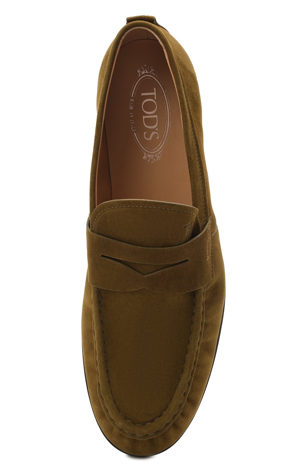 Замшевые пенни-лоферы TOD’S, арт. XXM02E0EC600A6, фото 5
