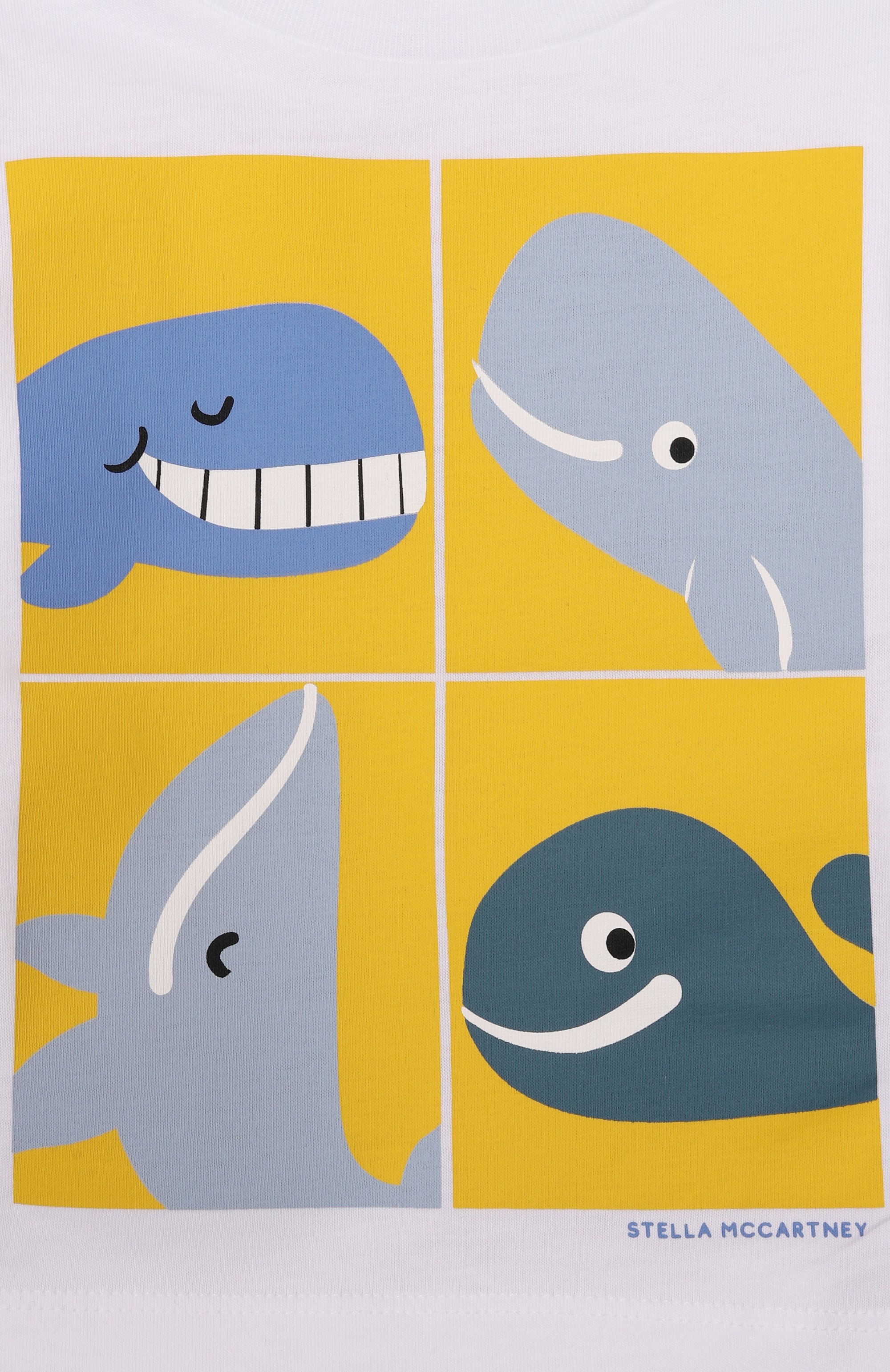 Хлопковая футболка STELLA MCCARTNEY, арт. TY8560, фото 3