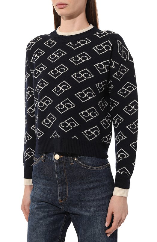 Шерстяной пуловер Ports 1961 Синий, фото 3