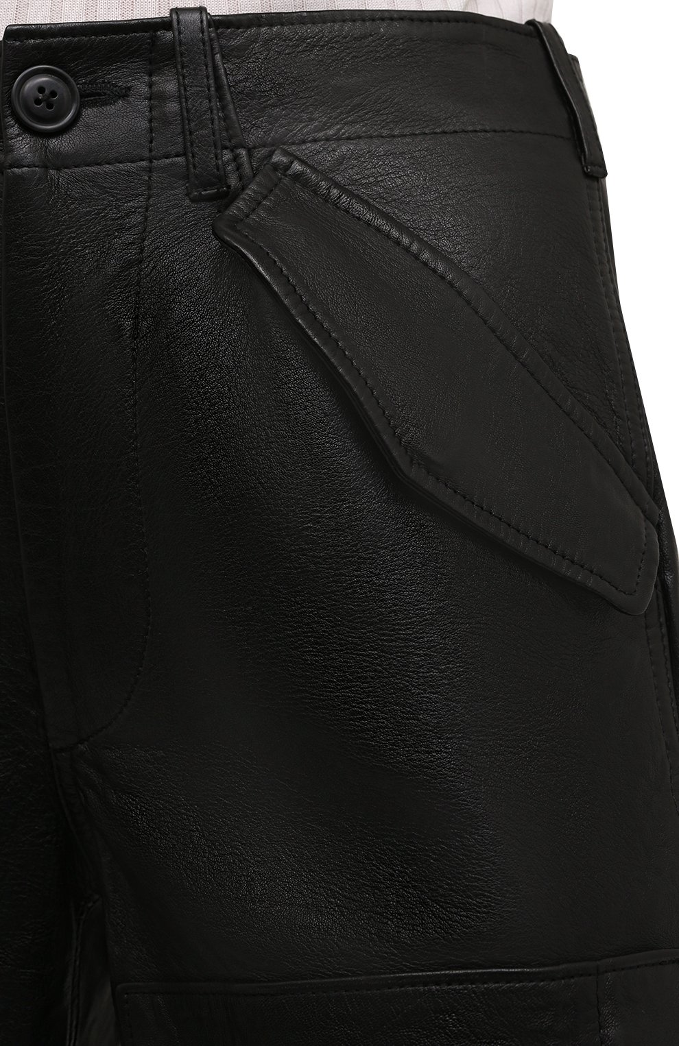 Кожаные брюки POLO RALPH LAUREN, арт. 211814942, фото 5