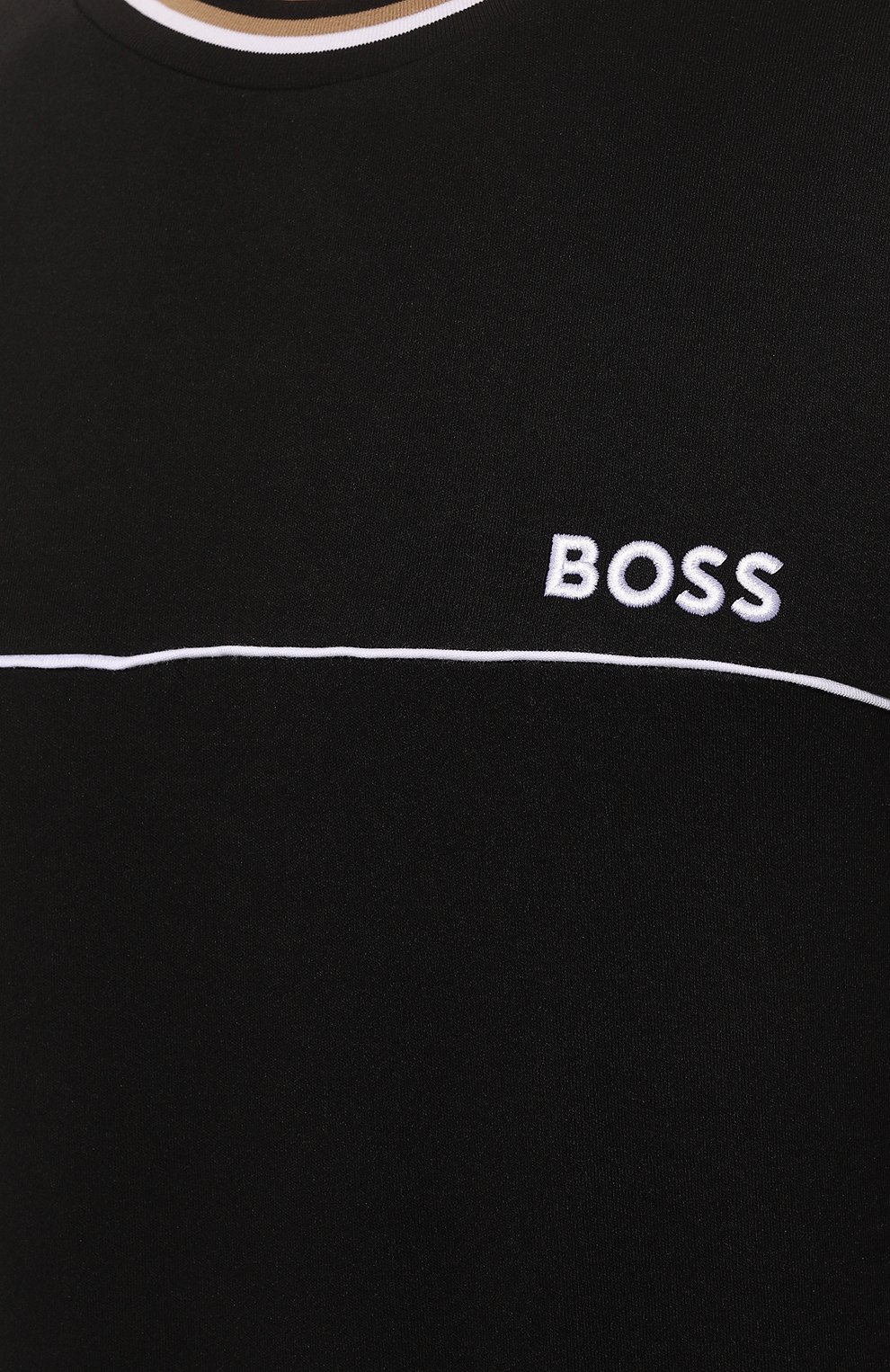 Свитшот BOSS черного цвета по цене 11880 руб., арт. 50480658, фото 5 Свитшот BOSS, арт. 50480658, фото 5