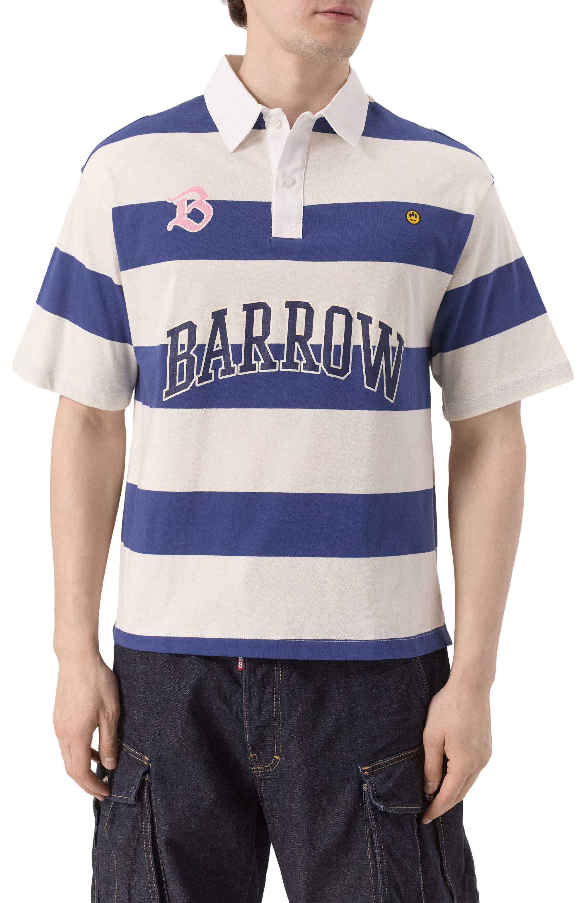 Хлопковое поло BARROW, арт. S5BWMAP0068, фото 3