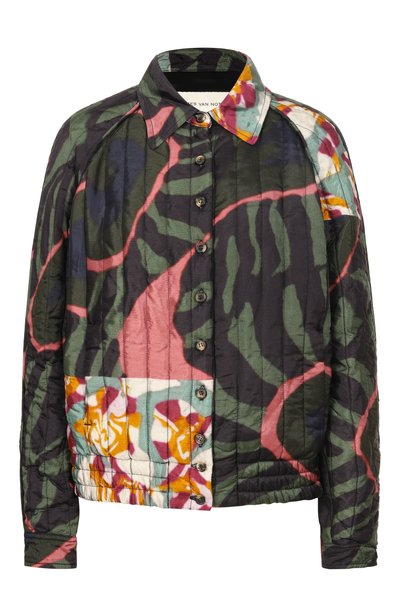 Женская куртка из вискозы DRIES VAN NOTEN, арт. 262-130500/4001