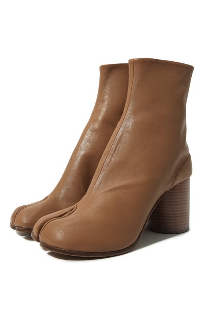 Кожаные ботильоны tabi MAISON MARGIELA, арт. S58WU0260/P3753, фото 1