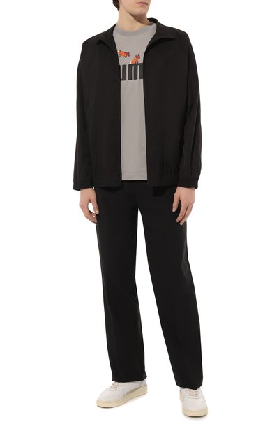 Хлопковая футболка puma x minecraft PUMA серого цвета по цене 4790 руб., арт. 53437476, фото 2 Хлопковая футболка puma x minecraft PUMA, арт. 53437476, фото 2