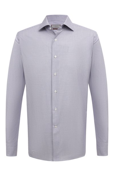 Мужская хлопковая рубашка CANALI, арт. NCLX098/GR03305