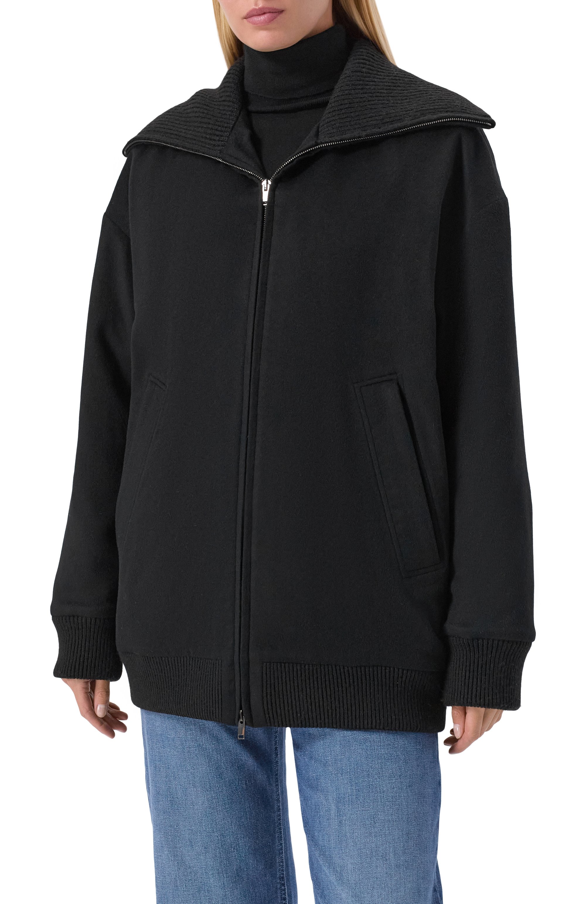 Пуховый кашемировый бомбер MVST, арт. M25.1PW.0002/PIACENZA 5824/20/2, фото 3