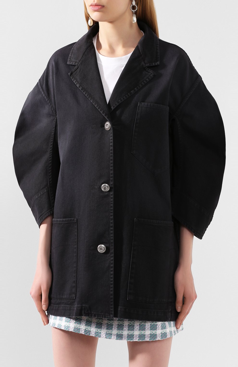 Джинсовая куртка MIU MIU, арт. MH1533-EIA-F0002, фото 3