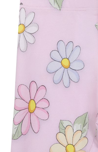 Хлопковые легинсы MONNALISA, арт. 31E408, фото 3