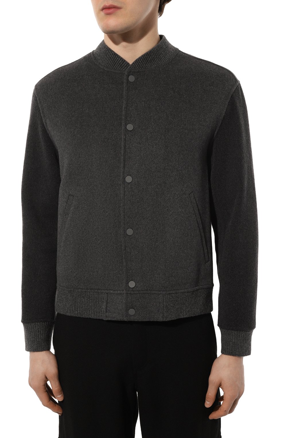 Бомбер из шерсти и кашемира THEORY, арт. M1071404, фото 3