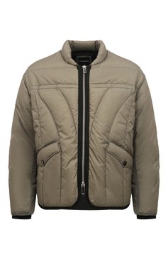 Мужская пуховая куртка EMPORIO ARMANI хаки цвета, арт. 6R1BZ4/1NY0Z | Фото 1 (Кросс-КТ: Куртка; Мужское Кросс-КТ: пуховик-короткий; Рукава: Длинные; Материал внешний: Синтетический материал; Материал сплава: Проставлено; Стили: Милитари; Материал подклада: Син�тетический материал; Драгоценные камни: Проставлено; Длина (верхняя одежда): Короткие; Материал утеплителя: Пух и перо)